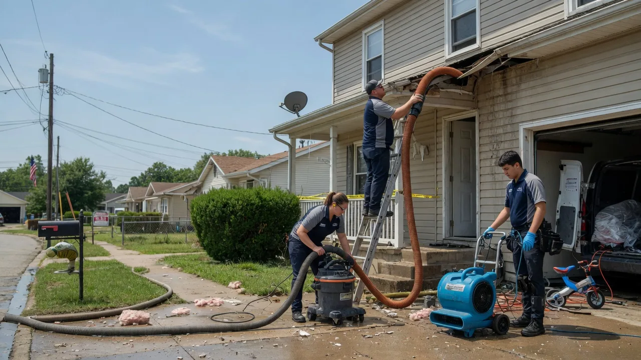 Water Damage Restoration in Wisconsin near me